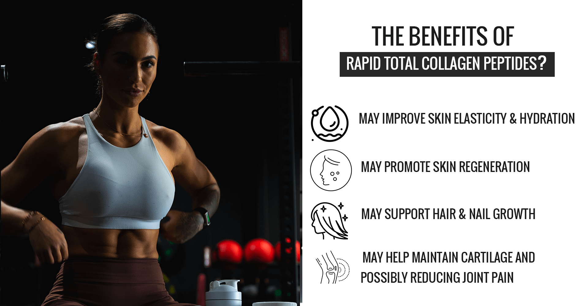 Grass-Fed Bovine Collagen: Power Up Your Fitness with Rapid Pure Collagen Peptides