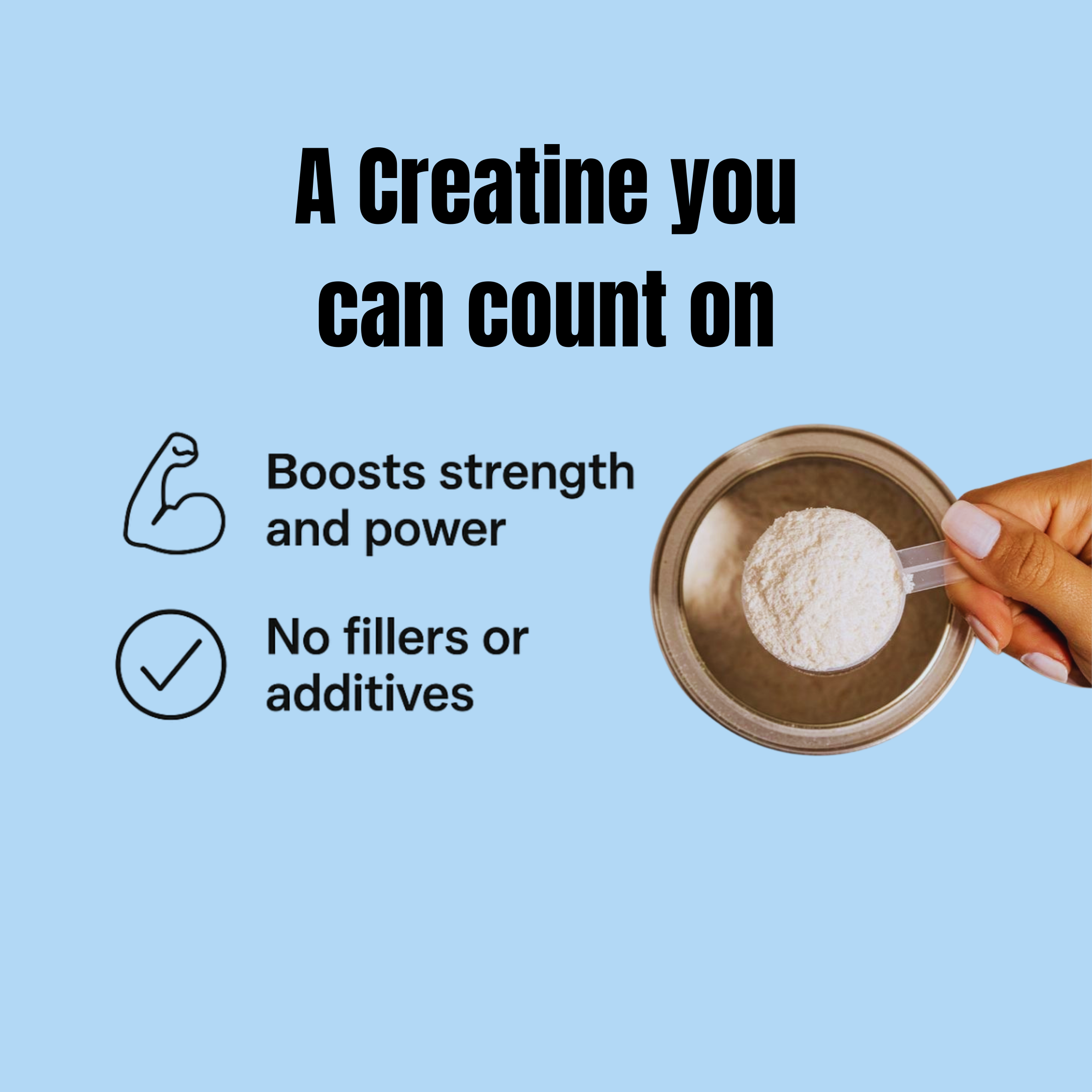 Purest® Creatine 500g (100 Serves / 55 Serves)