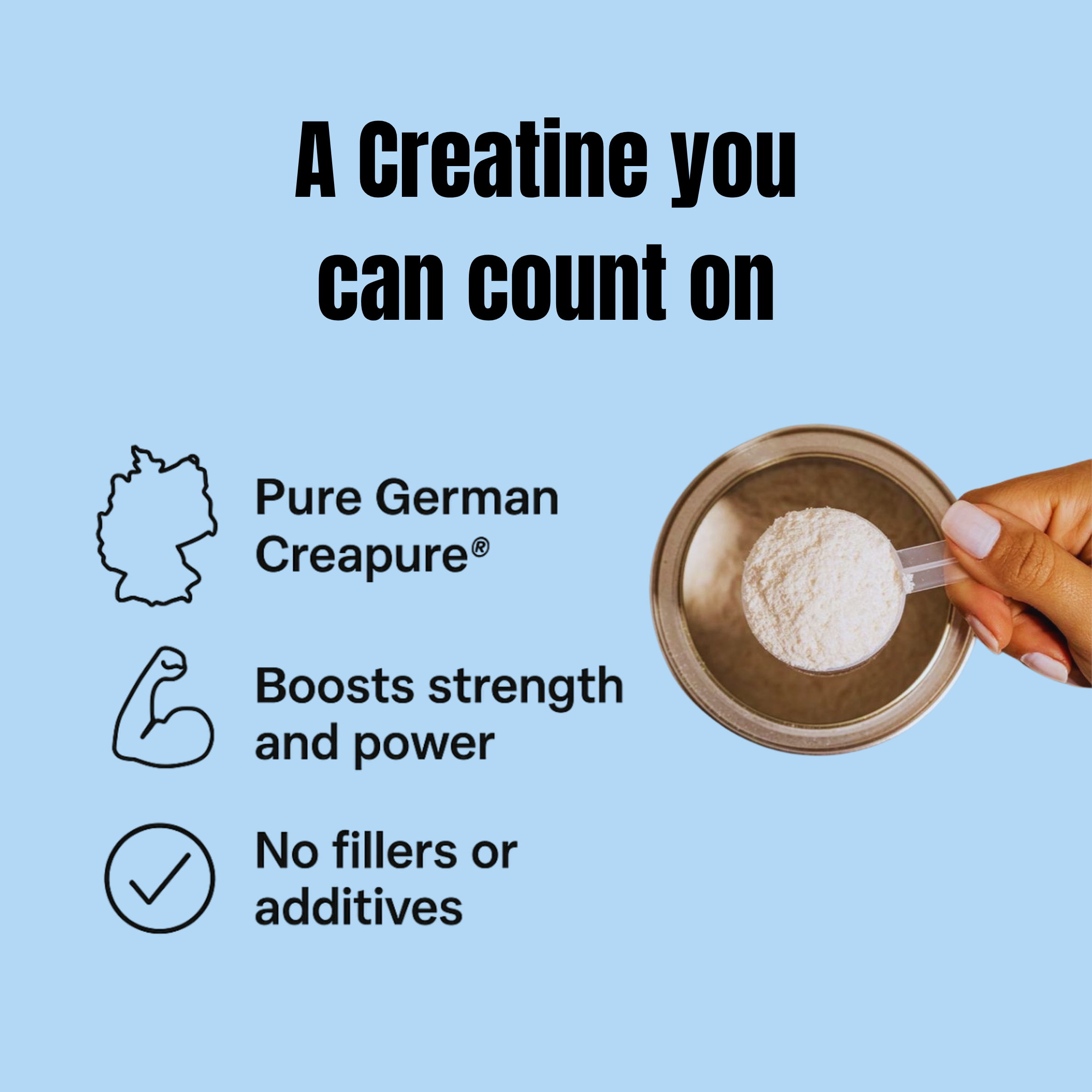 Creapure® Creatine 500g (100 Serves)
