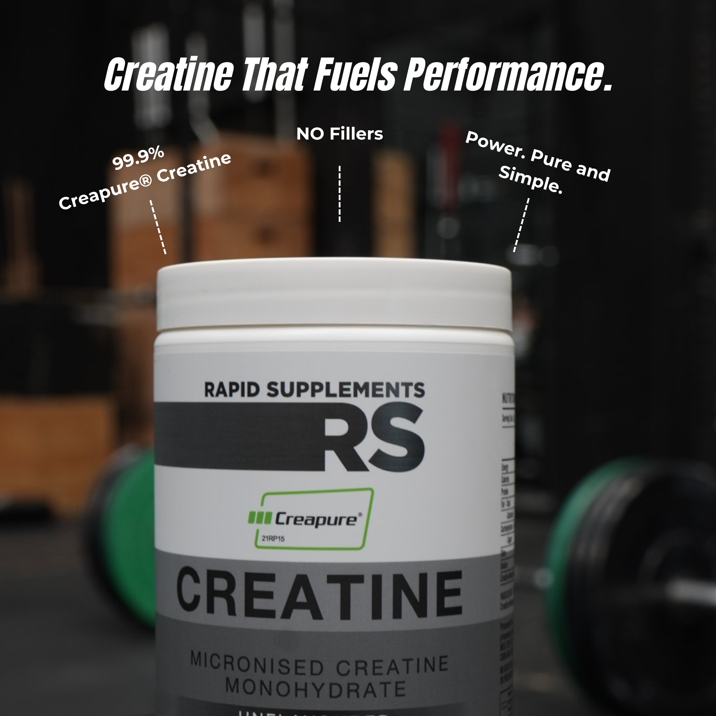 Creapure® Creatine 500g (100 Serves)