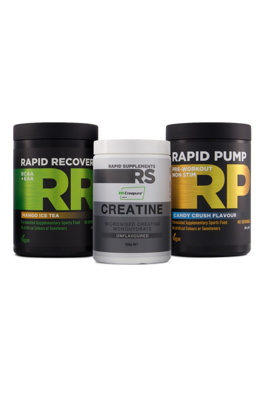 Creapure Creatine, Pump & Recovery Bundle