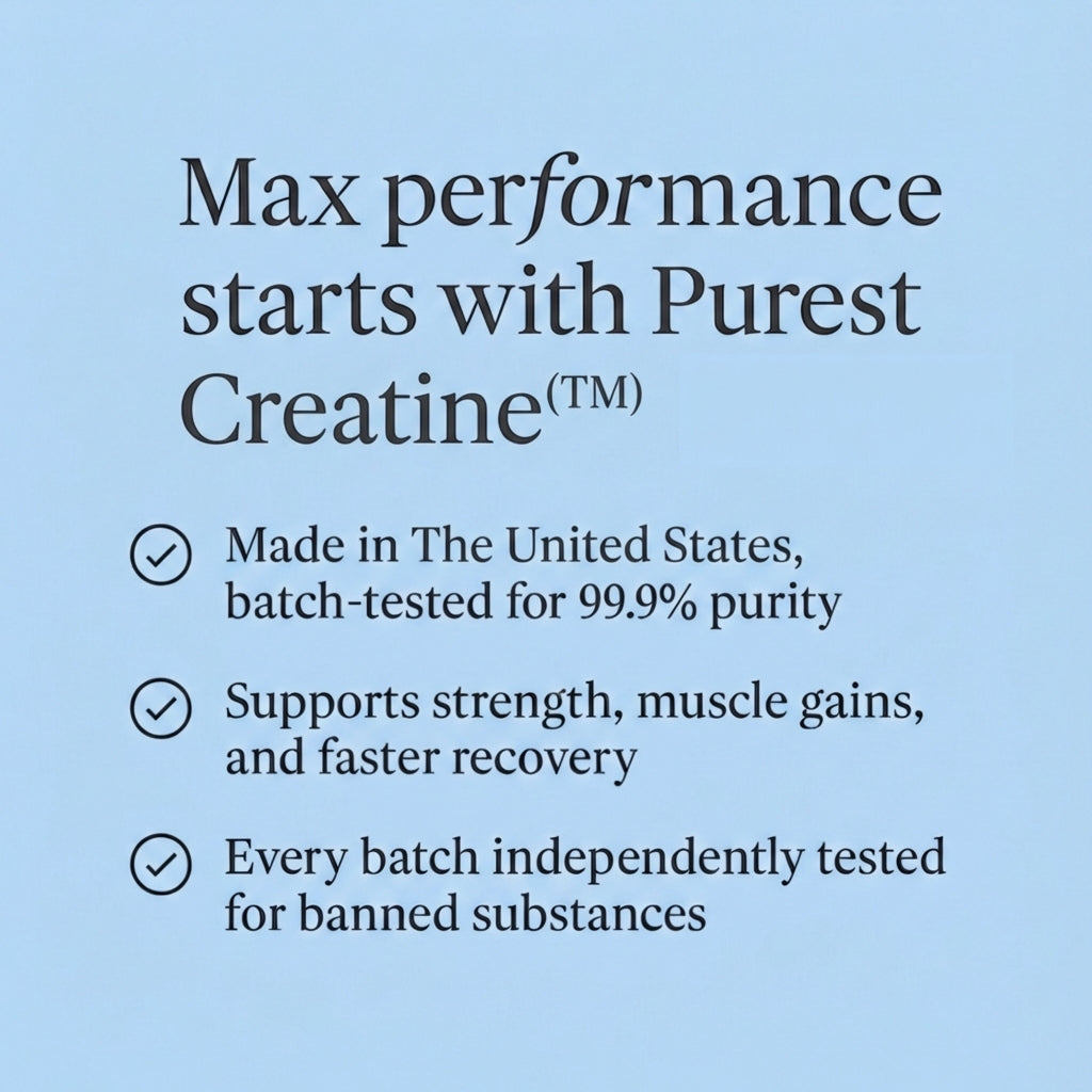 Purest Creatine™ 500g (100 Serves / 50 Serves)